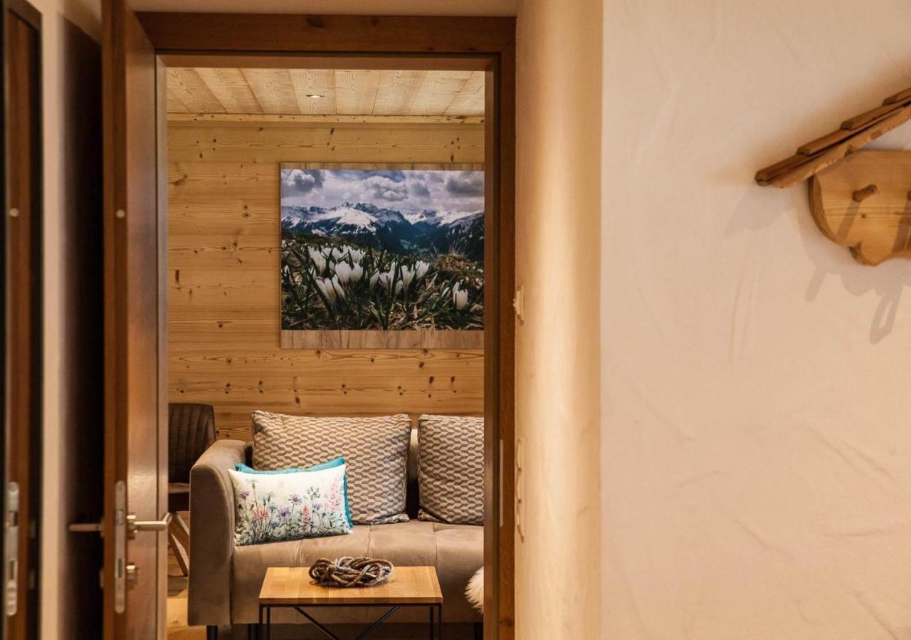 Alpenzauber Apartment Montafon Sankt Gallenkirch Exterior foto
